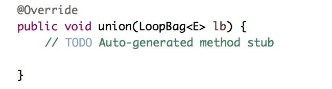 number of items larger than the capacity, for example, the capacity is