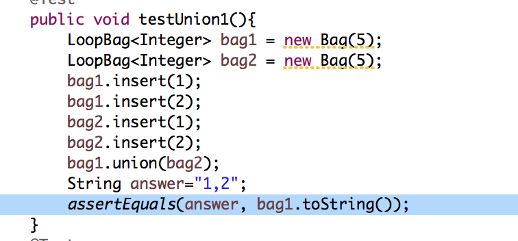 5, and the current array is [1,2,3,4,5], we want to put new
