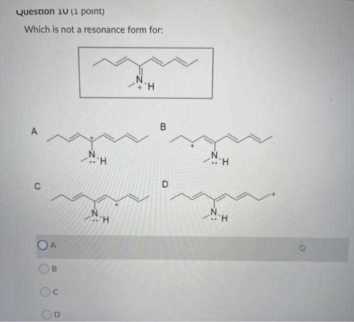 69 D Question 9 (1 point) What is the direction of the