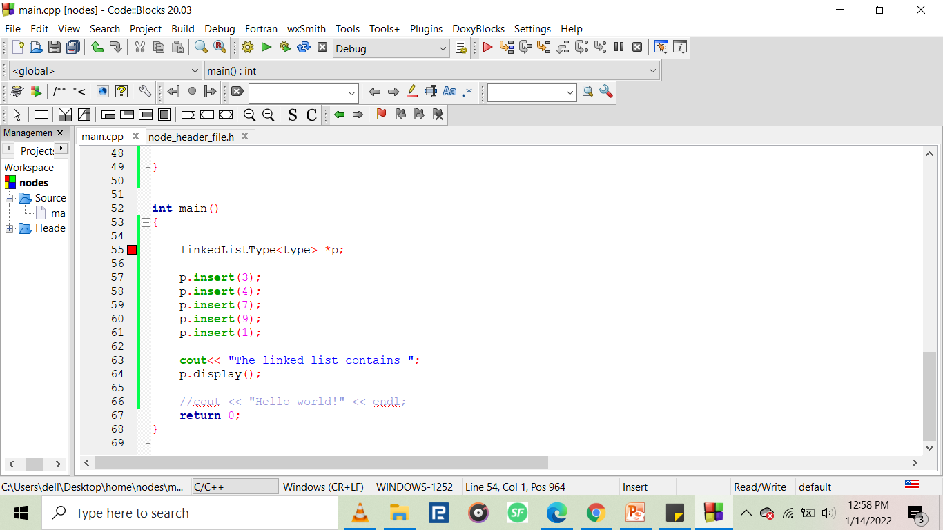 defined outside the class . now i need help on how i