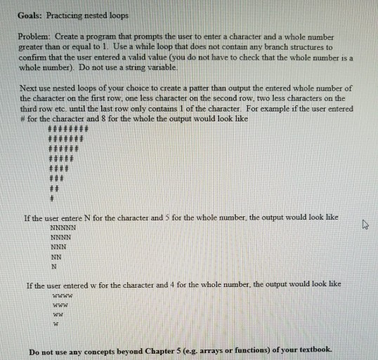  Was wondering how to write this program using C++. Using a