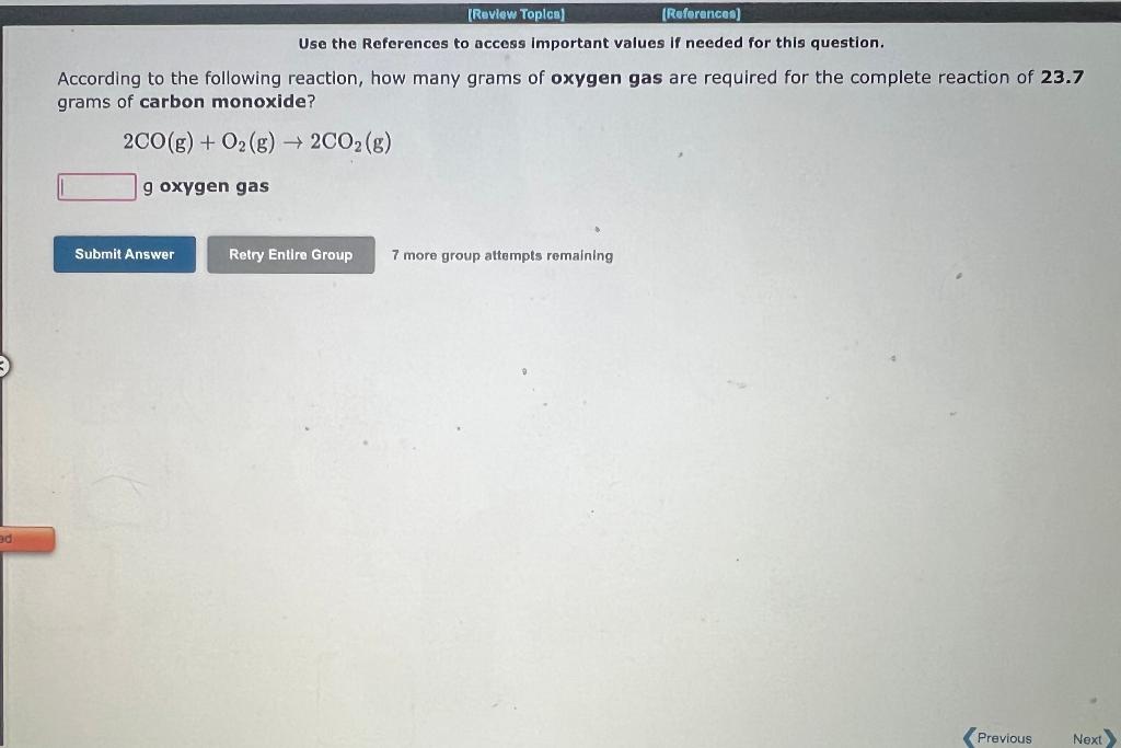 Use the References to access important values if needed for this