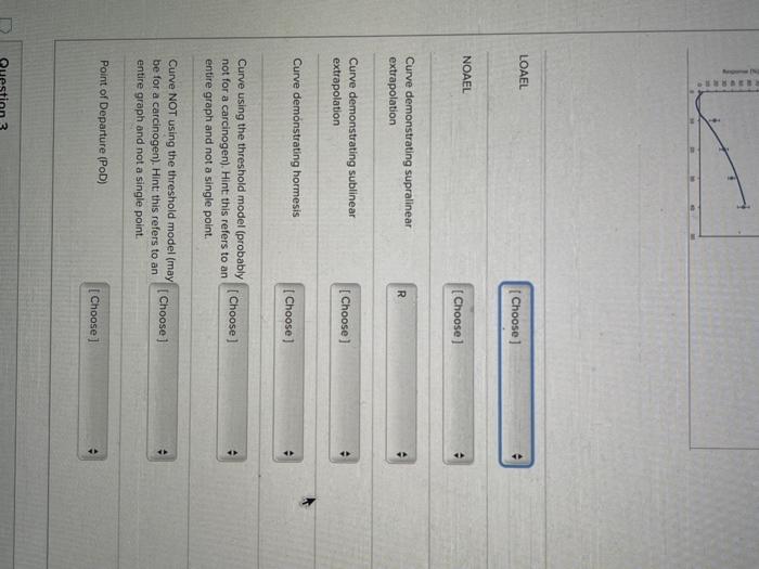 the appropriate graph to the values in the Tables above. Make sure