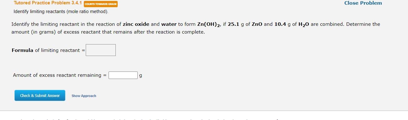 trioxide with carbon and chlorine. B2O3(s)+3C(s)+3Cl2(g)2BCl3(g)+3CO(g) Determine the limiting reactant in a
