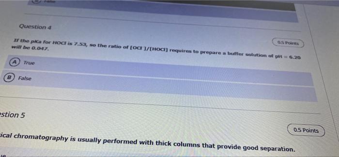  Question 4 If the plan for HOC is 7.53, so the