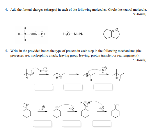 and C in order of increasing solubility in water and explain your