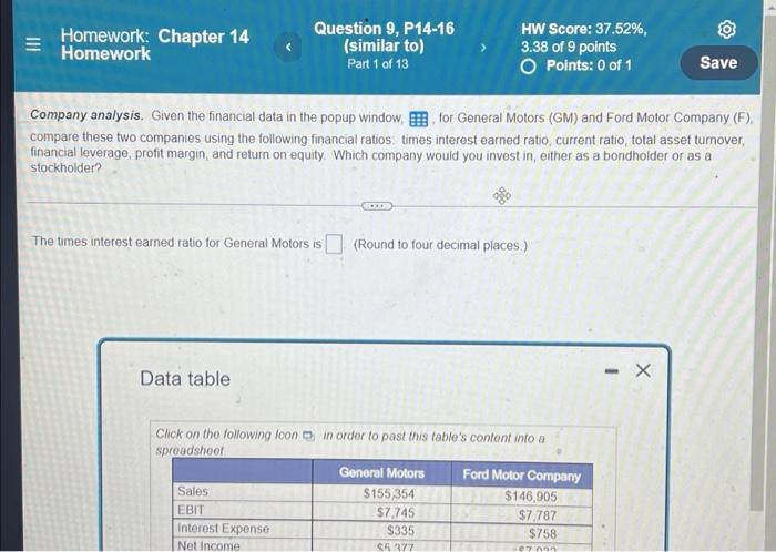Question 9. PART 1 - 13 QUESTION. DO ALL PARTS. For General