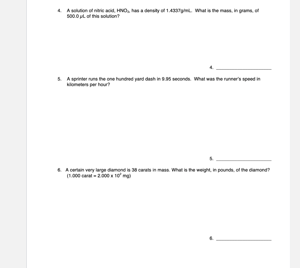 complete setups, including all UNITS and LABELS. Be sure your answer is