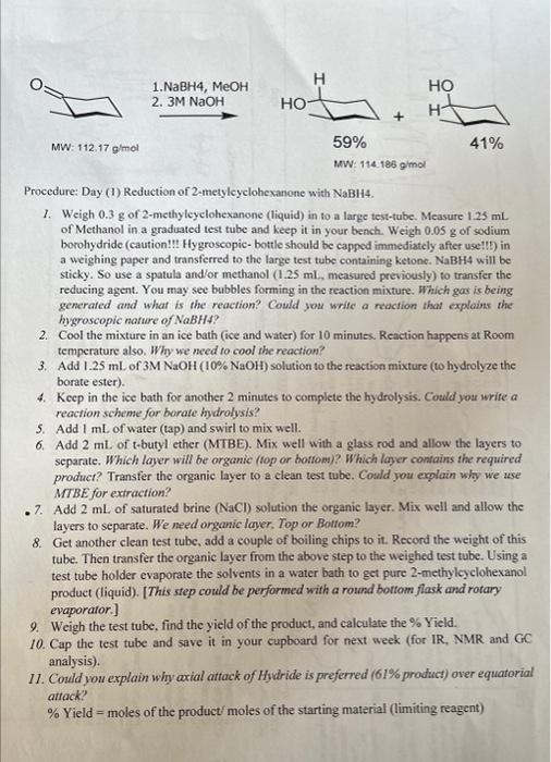 Which gas is being genvoled? what is the reation? (2) Readion explaining