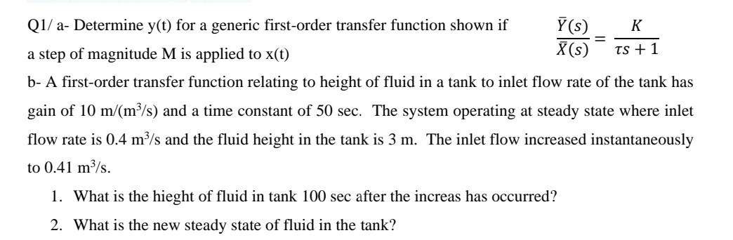  i need step by step answer to a and b Q1/