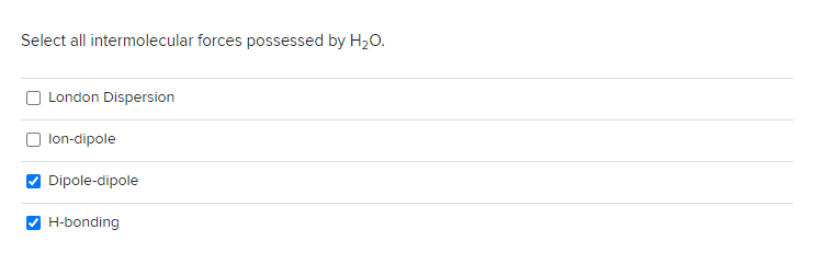 induced by an uneven distribution of electrons Dipole-dipole Interactions Strong dipole moment