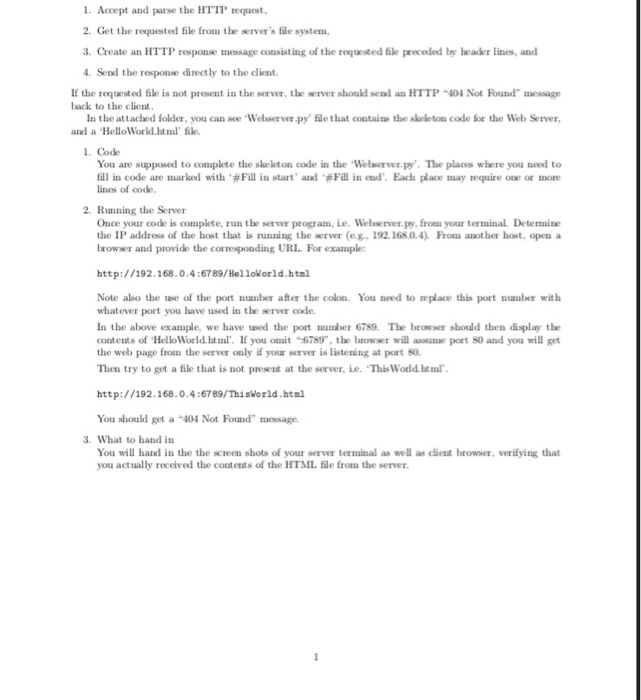  I need the PYTHON3 code for this assignment! Thanks 1. Accept