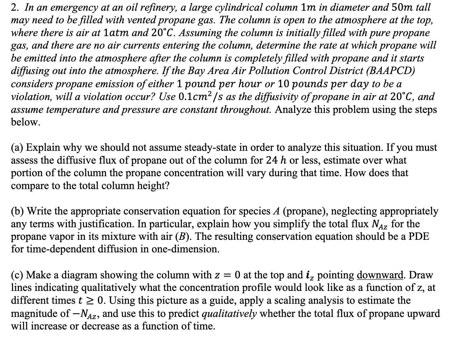 DO NOT COPY ANSWER FROM OTHERS. 2. In an emergency at an