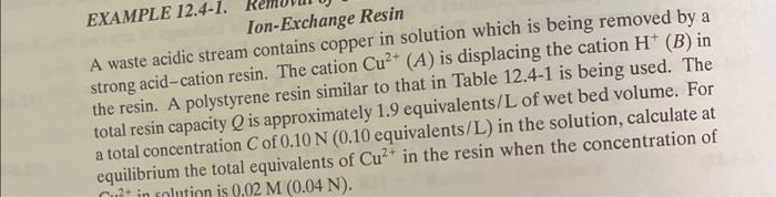 Exchange of NH for H+. For the case where the cation NHZ