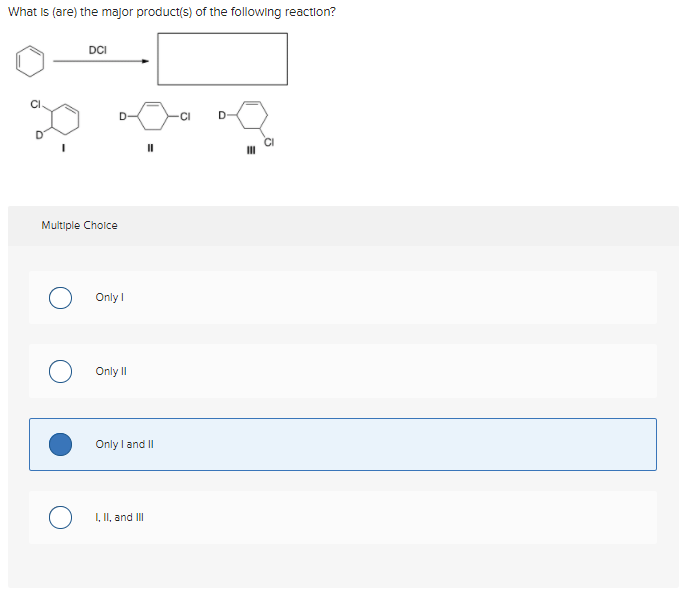 I need some help with this question. What is (are) the major