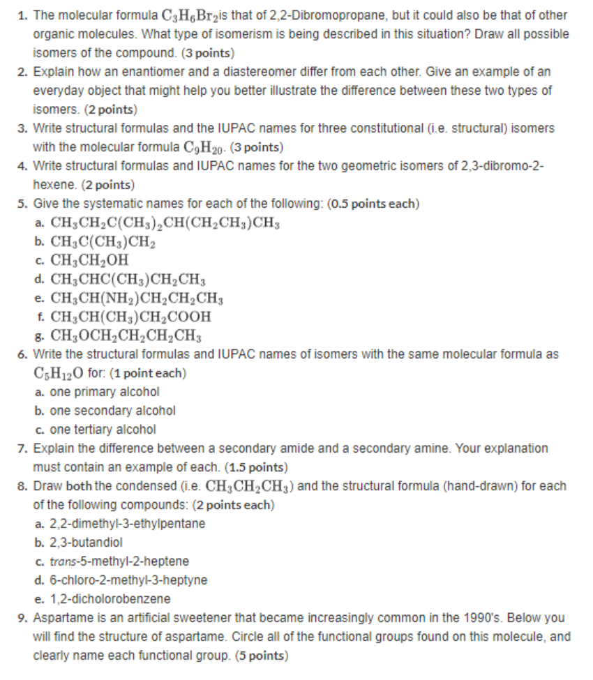 please answer all of the question and highlighte which question you