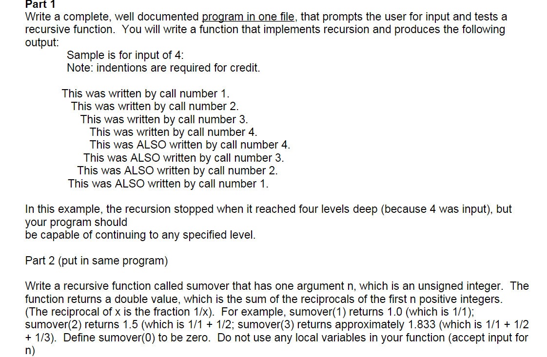 Need help with part 2! Java please, will give thumbs up Part
