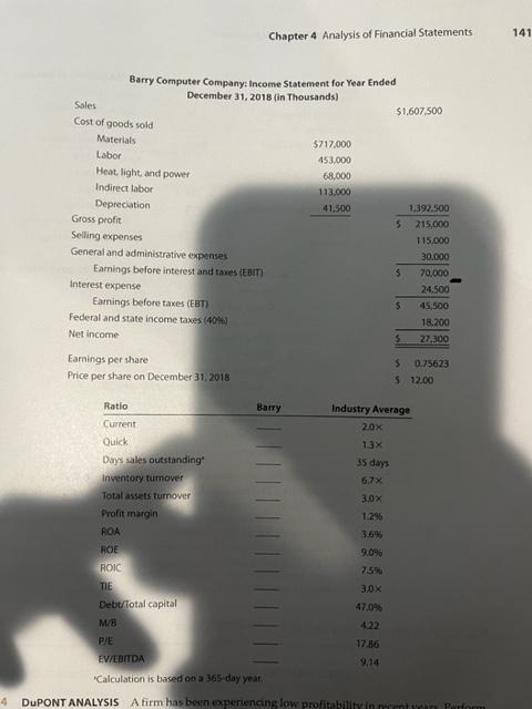averages follone the firm's debt is priced at par, so the market