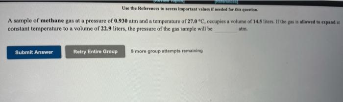 question According to the ideal gas law, a 1.044 mol sample of