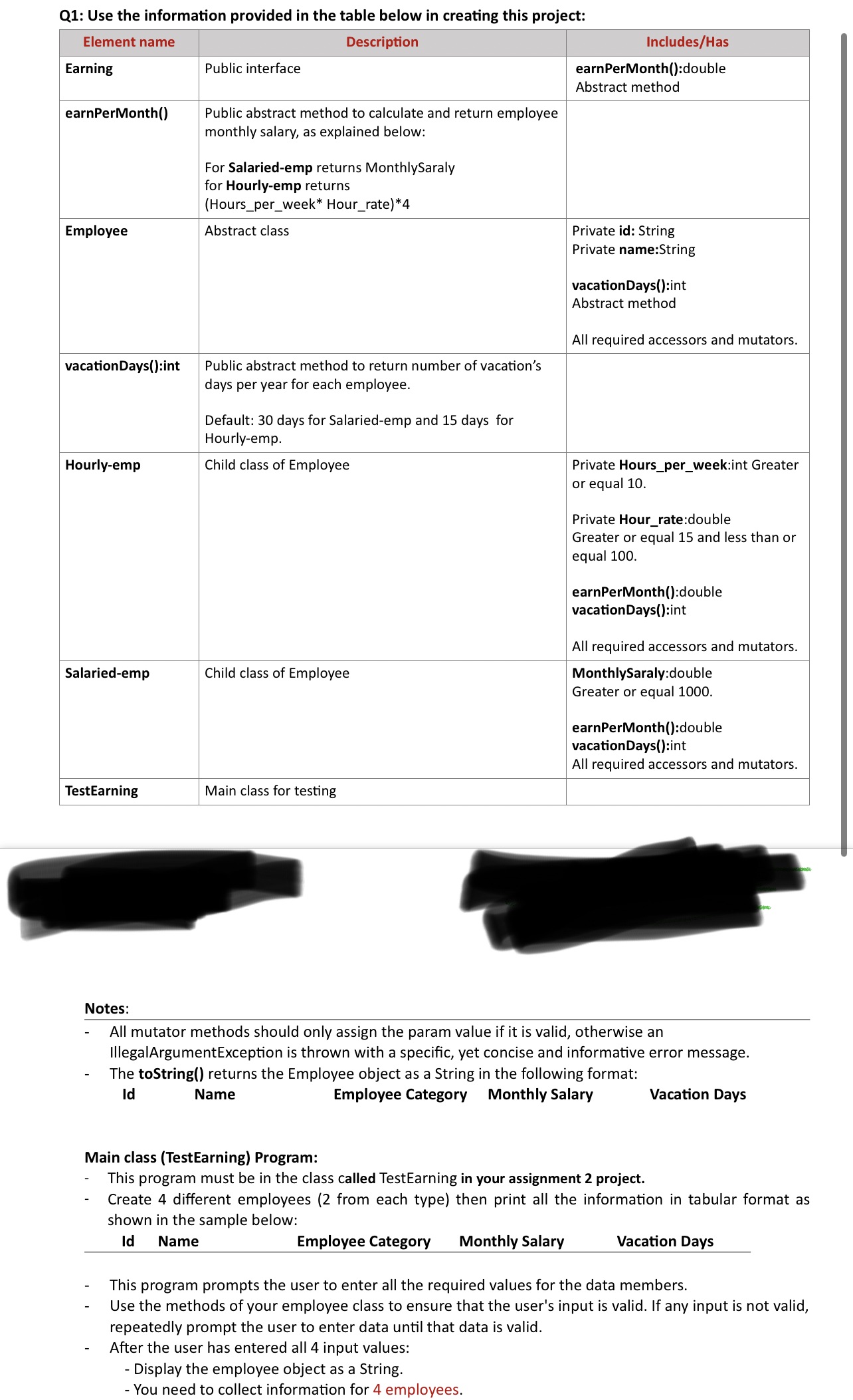 Can you please help me with test earning class can we use