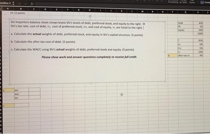  TextBox 4 Formatting as Tale Styles M 10 15 points 0