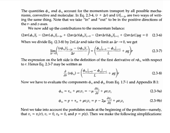 balance using an approach that is similar to the one used to