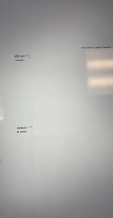 the alkane you built. (3 marks) Example: propane, C3Hs a) What is