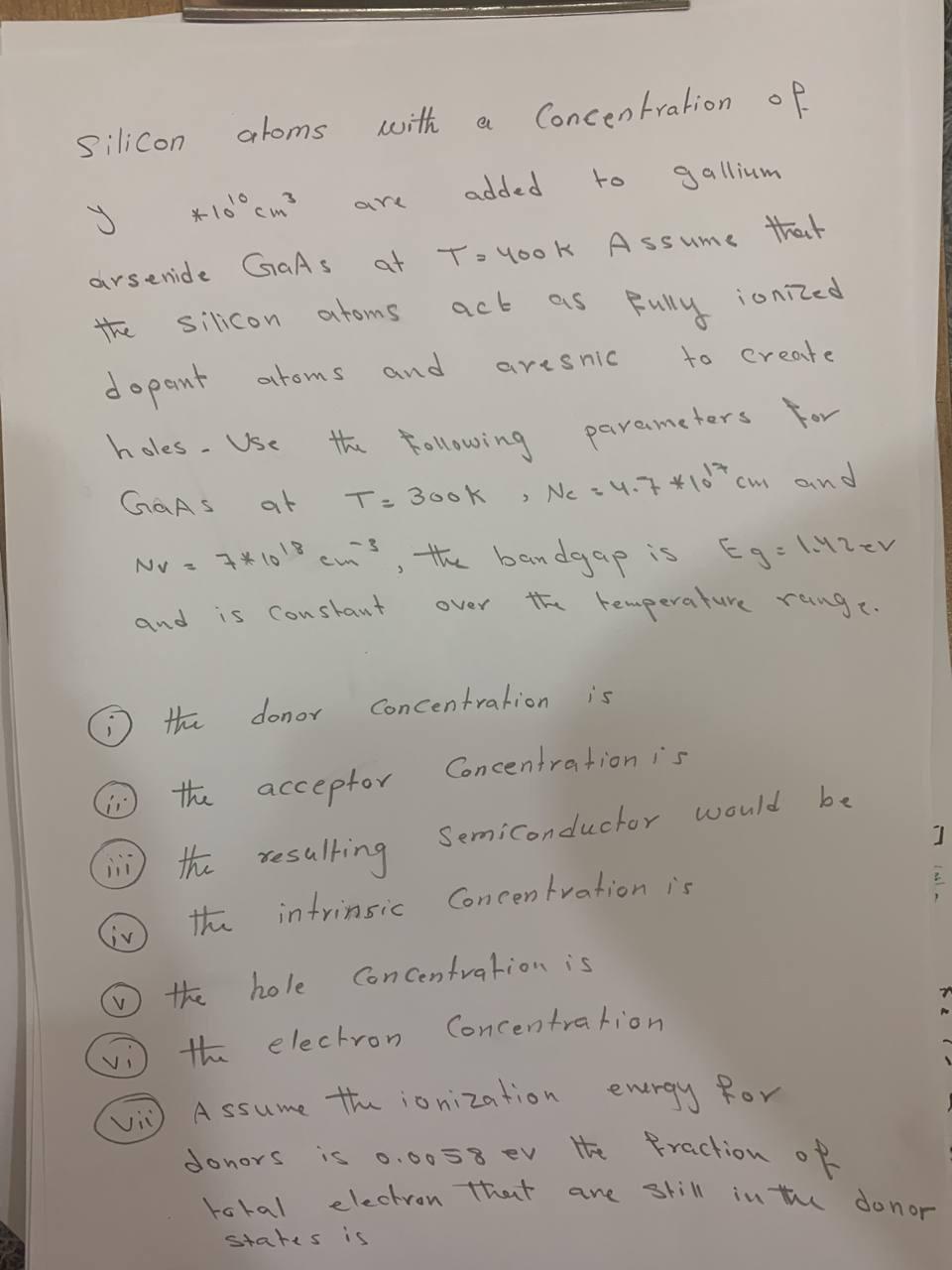 I need the answer as soon as possible atoms with Concentration of