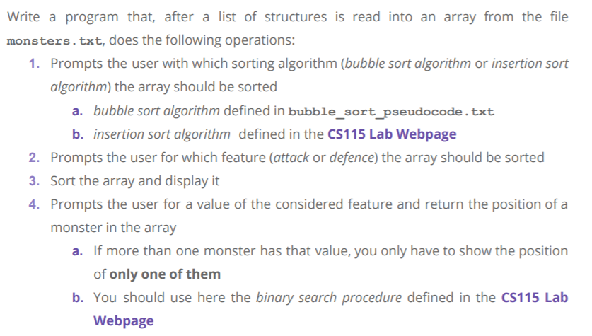 ADD INSERTION SORT ALGORITHM HERE // ADD BINARY SEARCH ALGORITHM HERE co