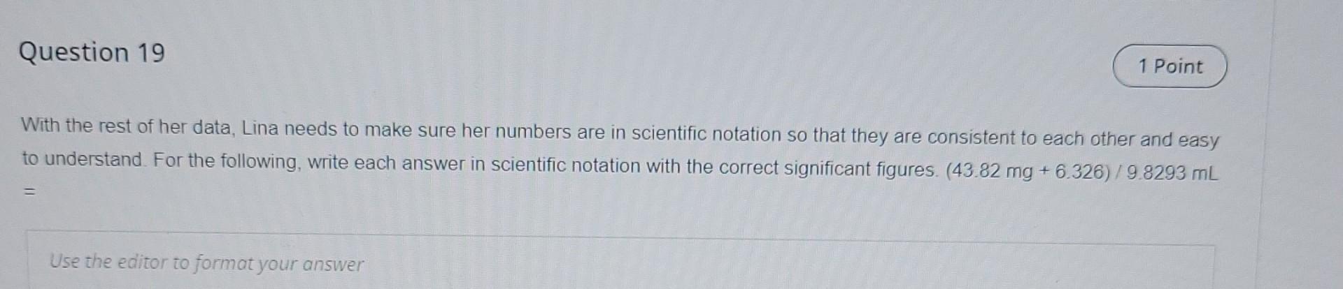 with working through some density equations. Help Lina with her homework Use