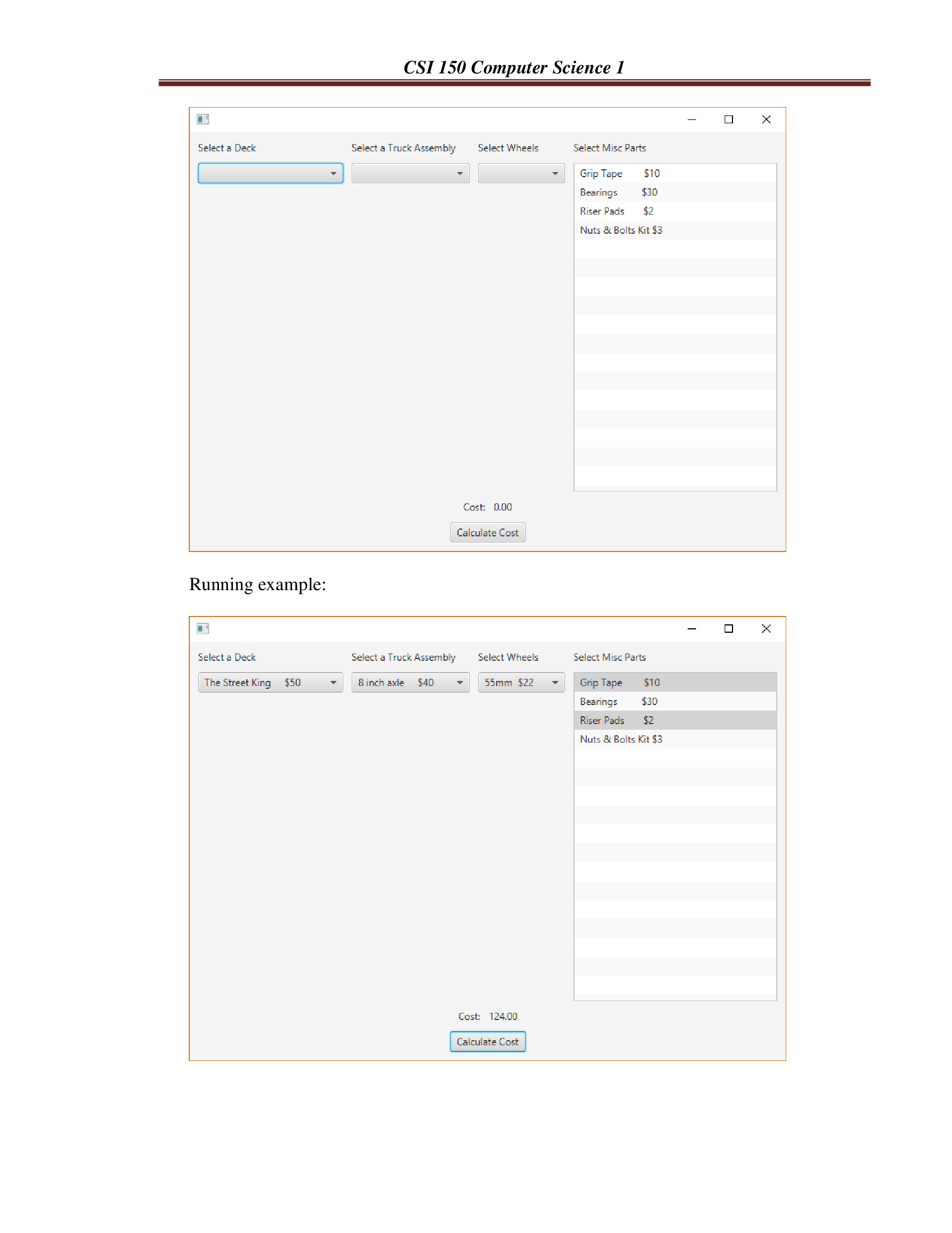 Introduction to GUI and JavaFX Practice Problems 1. Do Programming Challenge 1