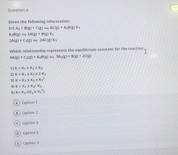 the reaction 2H2(g) 2H2(g) + S2(g) was found to contain 1.0 mol
