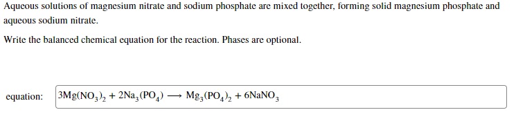 The answer says it's wrong but I'm not sure why Aqueous