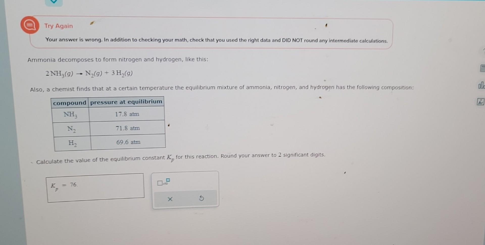  round to 2 sig fig please be correct everytime it is