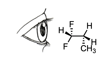 **PLEASE USE MOLECULAR MODEL** 1. Construct a model of the following molecule