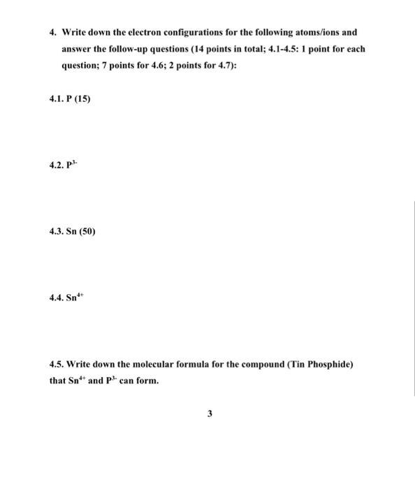 associated with the Bohr model of the atom (2 points)? 2. What