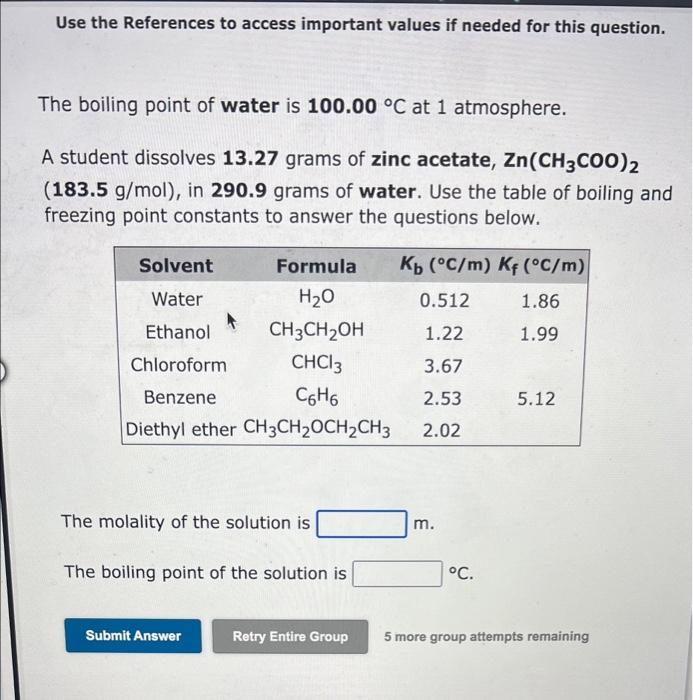  Use the References to access important values if needed for this