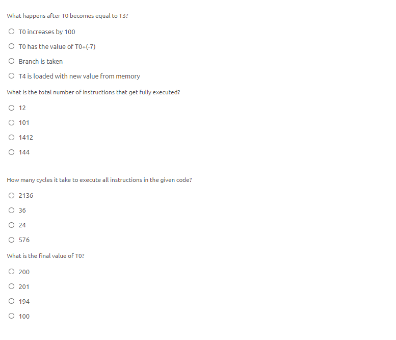are arrays of words and the base address of x is stored