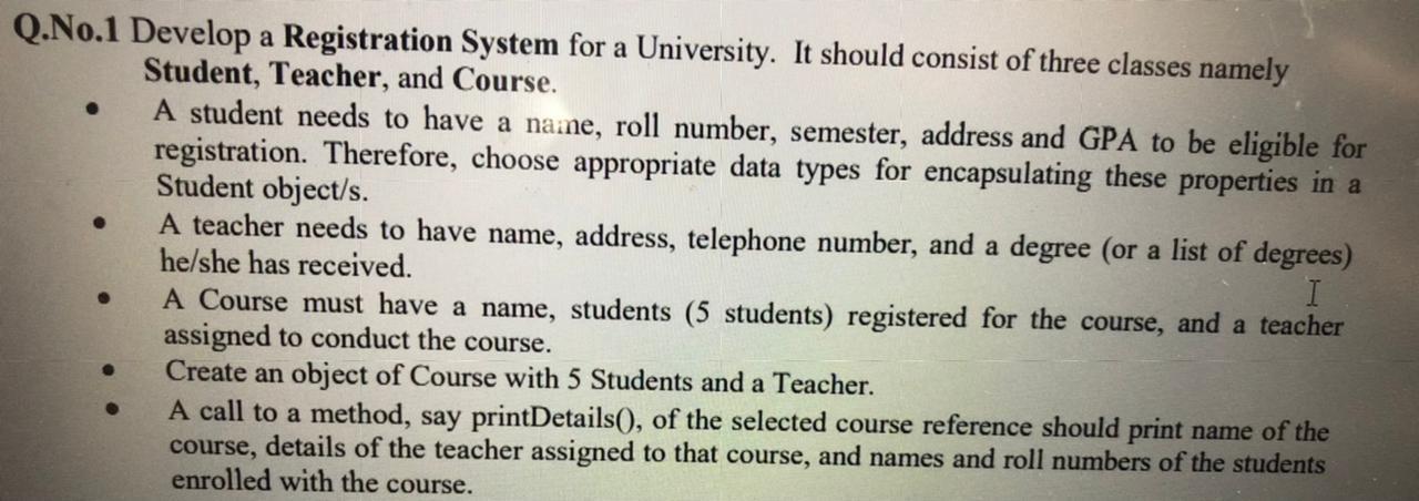  NOTE: STUDENTS name is Rayan , Usman , Hassan , Taha