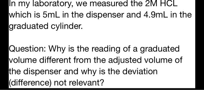 Please more details cause it's two question in ond In my laboratory,