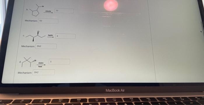 and/or product. You will notice that there are more selections than reaction