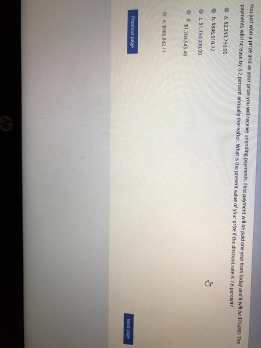  You just won a prize and as your prize you will