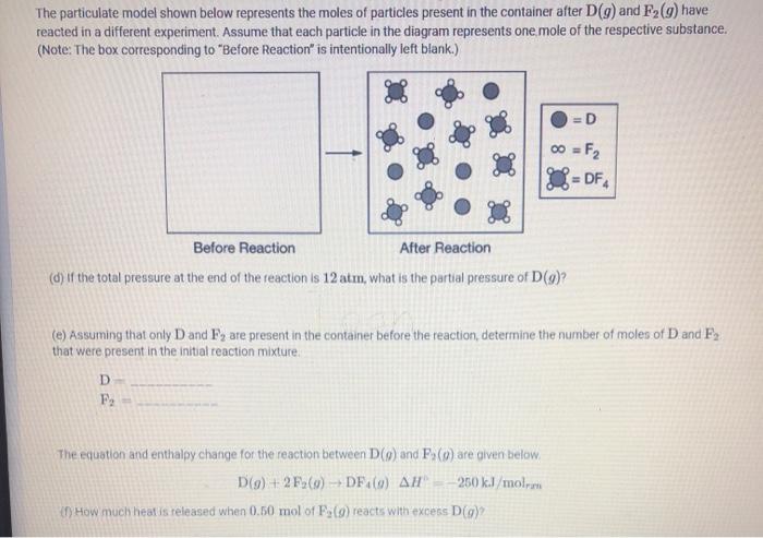 please answer d e f g and h asap The particulate model
