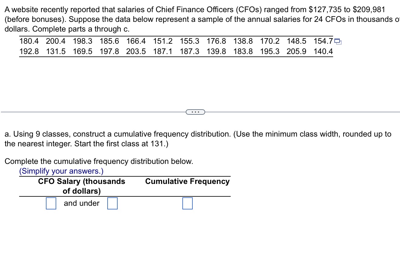 Please help with all the classes not just the first one. Thank