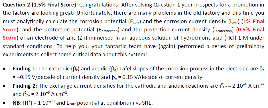 Materials Science & Engineering Problem! (Chemical Engineering) Please answer this question as