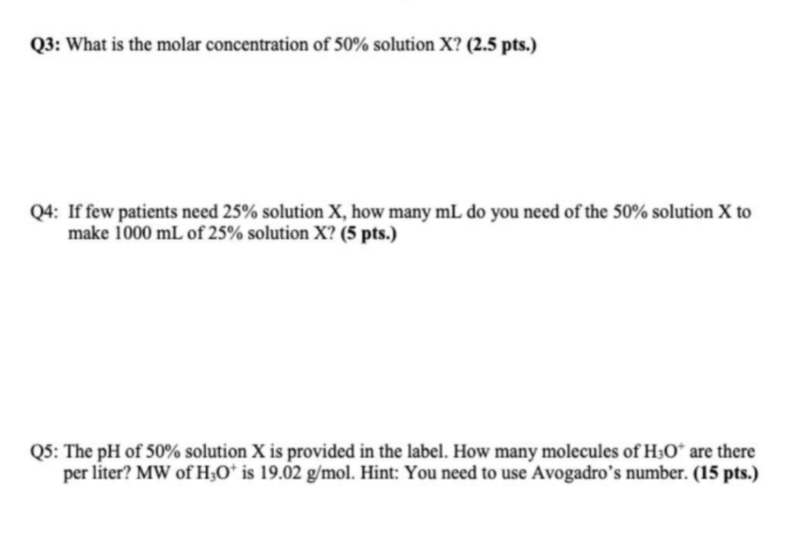 1: Hero that wears scrubs (30 pts. total) You work as a