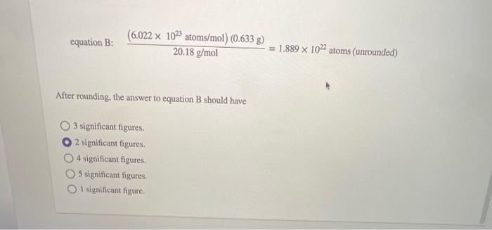 x 10-24J - s) (2.9979 x 108 m/s) equation A: = 4.404453525499