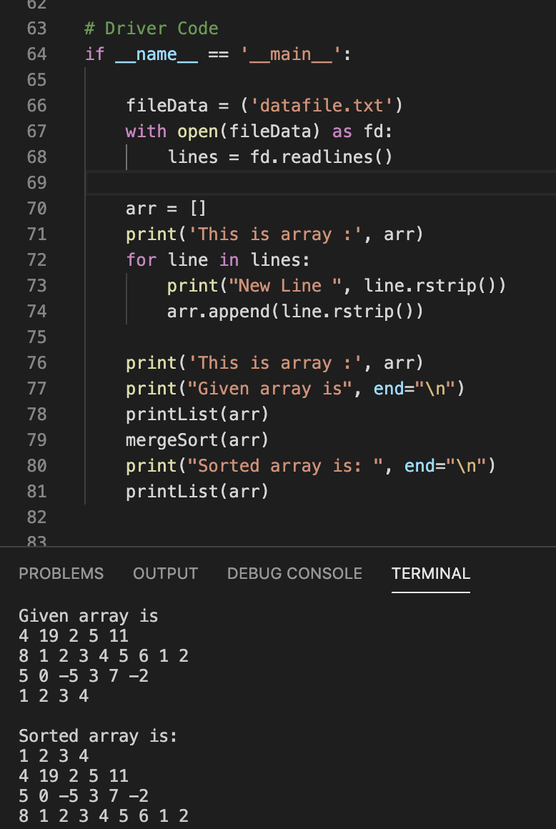 For example: I need to import this file above .txt file and