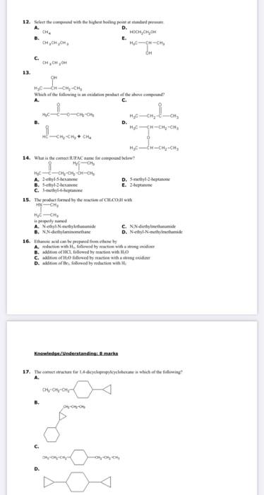  A. B. 12. let them with the globe made CHA HOCHO