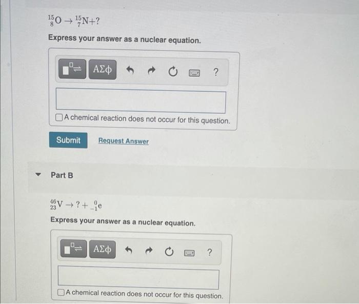  150 - 1N+? Express your answer as a nuclear equation. 0